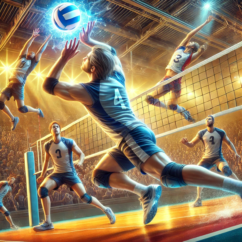 Create Your Dream Volleyball Team and Compete